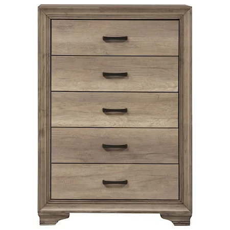 Chest with 5 Dovetail Drawers
